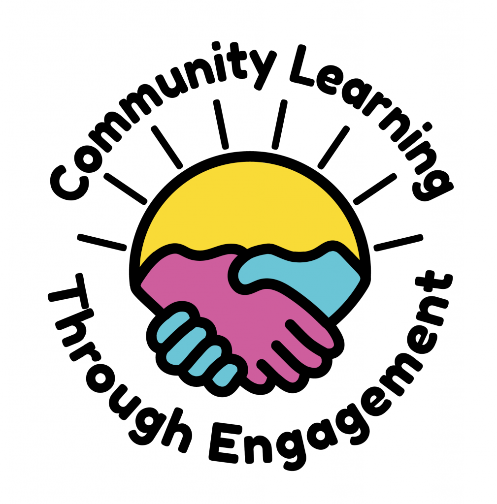 community learning through engagement logo